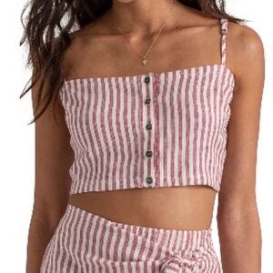 Billabong x Sincerely Jules | Straight to It Crop Top | S